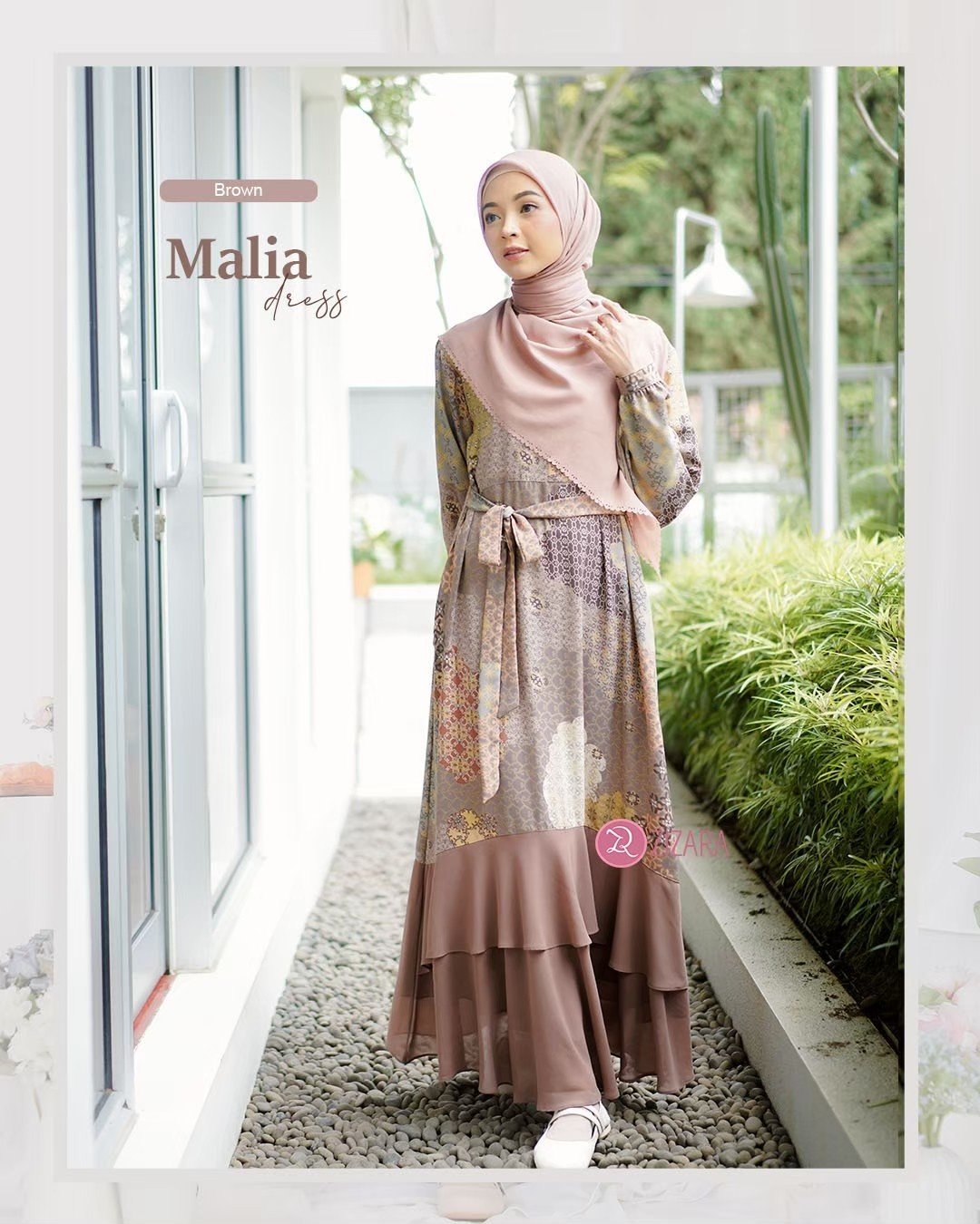 Zizara - Dress Malia Brown thumb 2