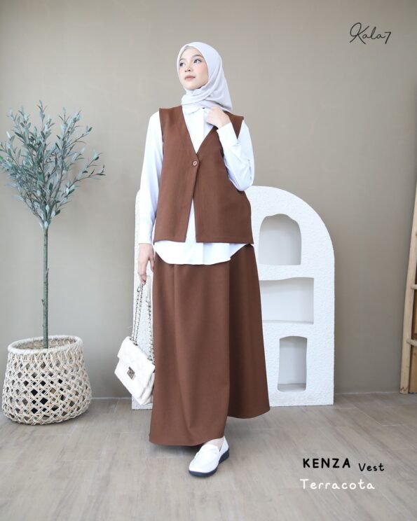 Zizara - Kenza Vest Terracota