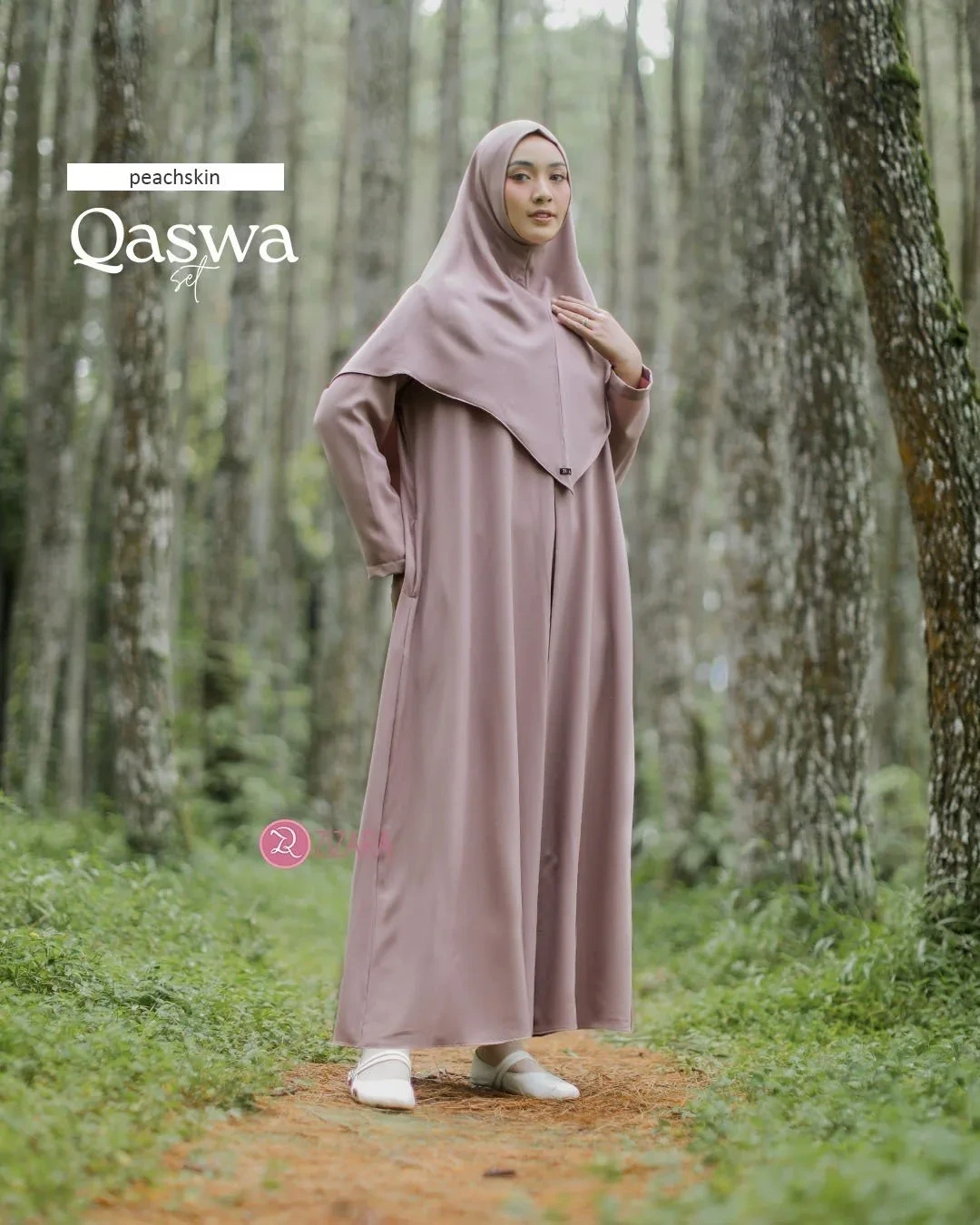 Zizara - Dress Qaswa Peachskin thumb 2