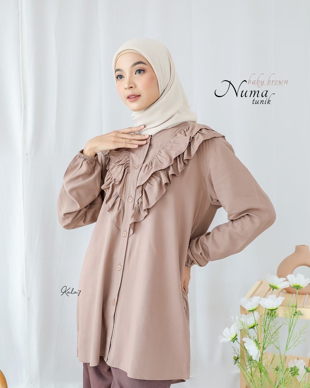 Zizara - Tunik Numa Baby Brown thumb 2
