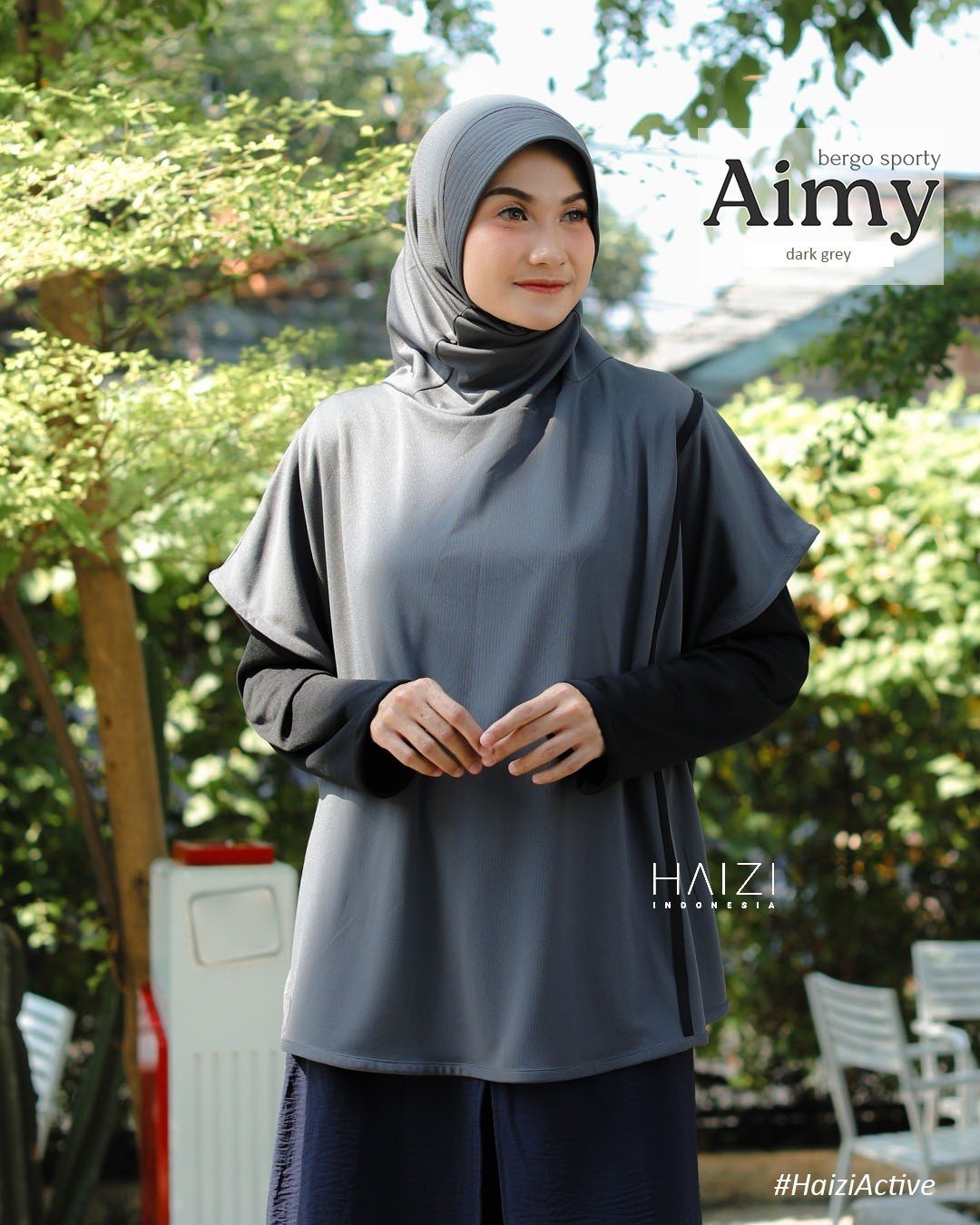 Zizara - Aimy Bergo Sporty Dark Grey thumb 2