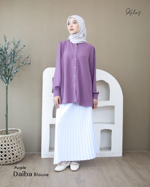 Zizara - Blouse Daiba Purple