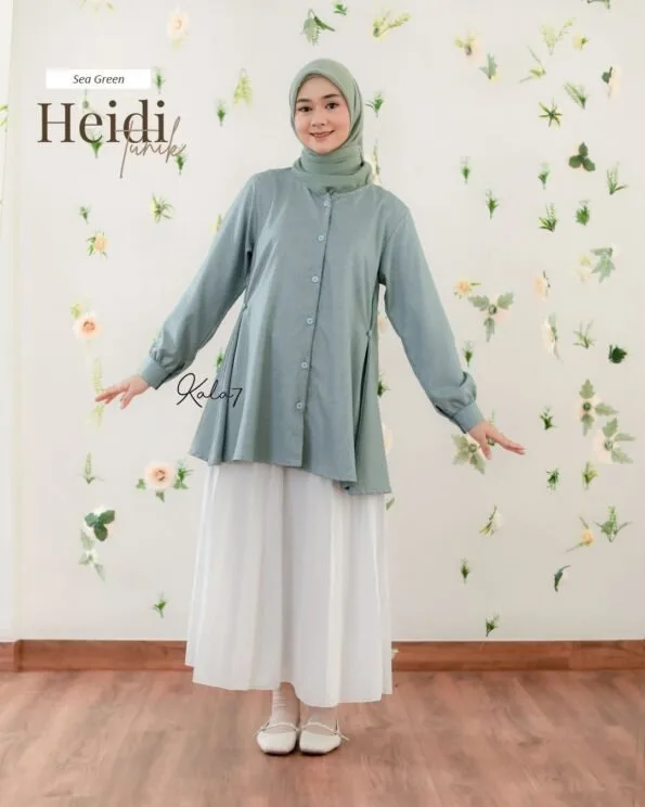 Zizara - Tunik Heidi Sea Green