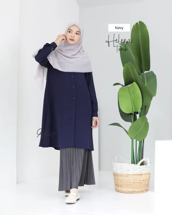 Zizara - Tunik Helena E Navy