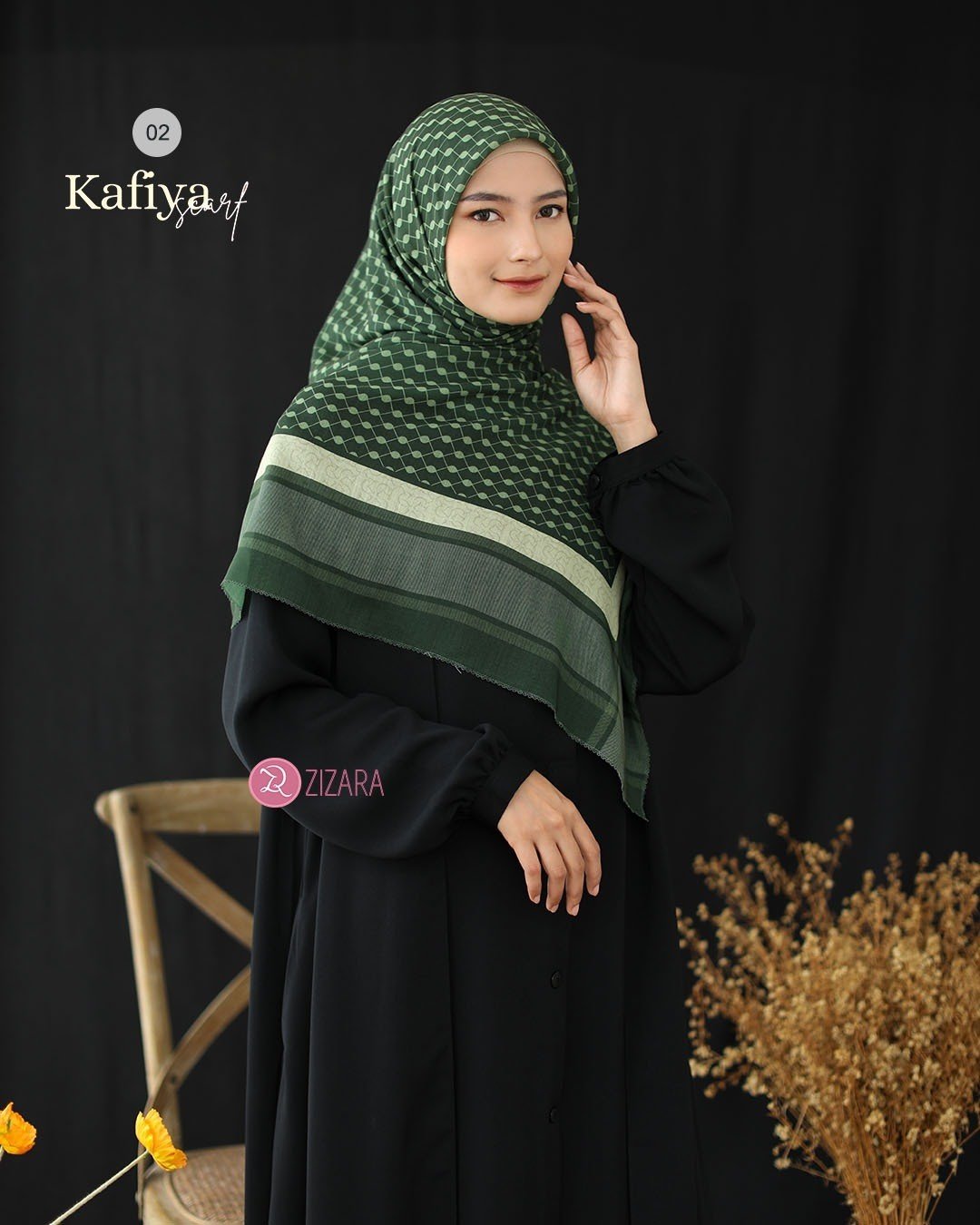 Zizara - Palestine Scarf Kafiya 02 thumb 2