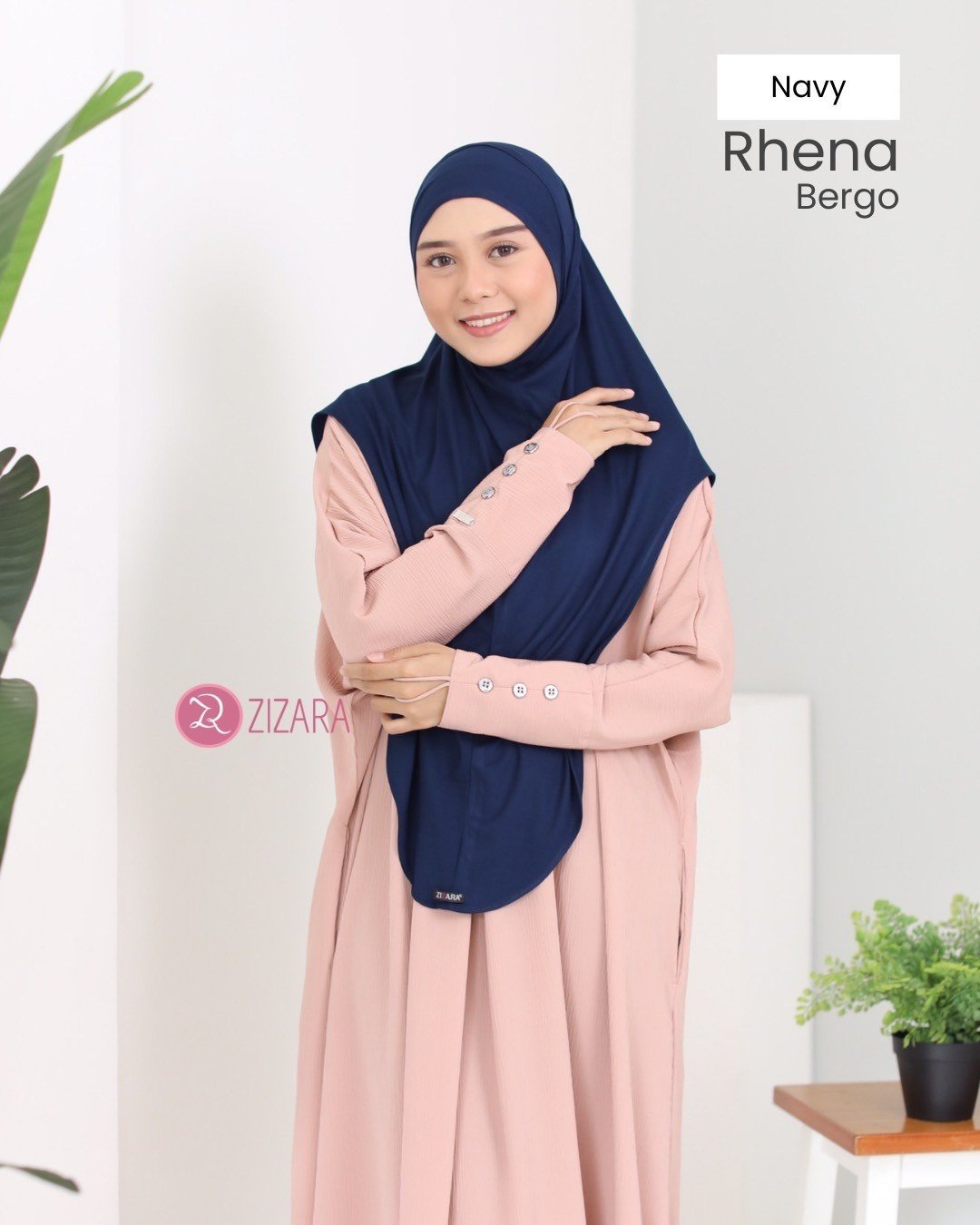 Zizara - Bergo Rhena Navy thumb 2