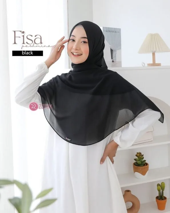 Zizara - Fisa Shawl Black