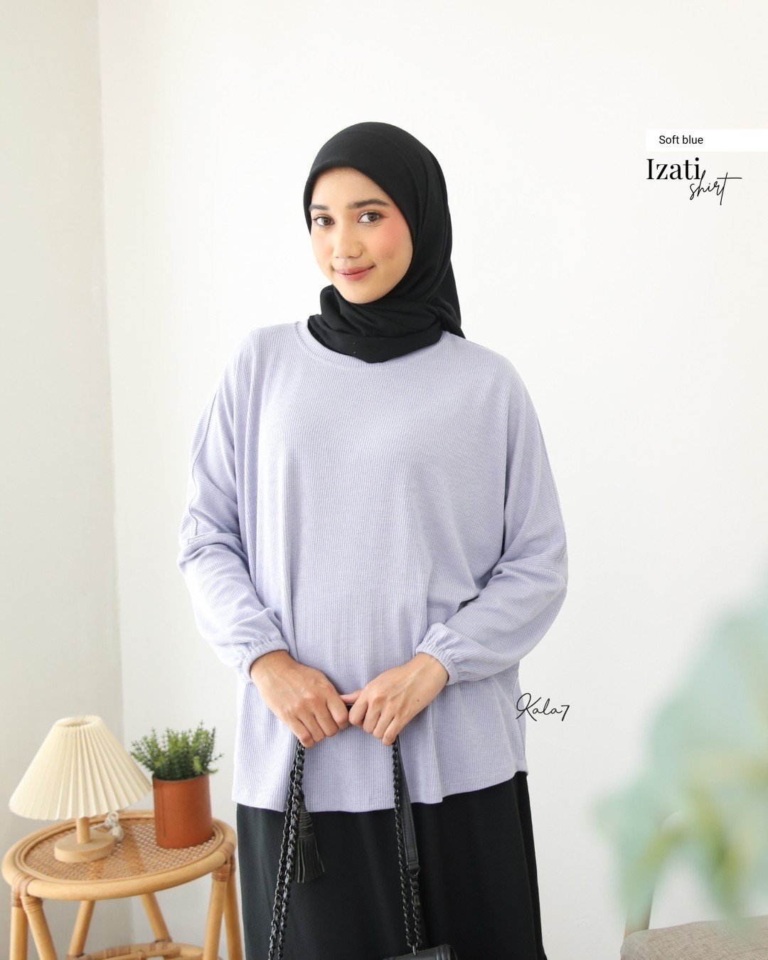 Zizara - Izati Shirt Soft Blue thumb 2
