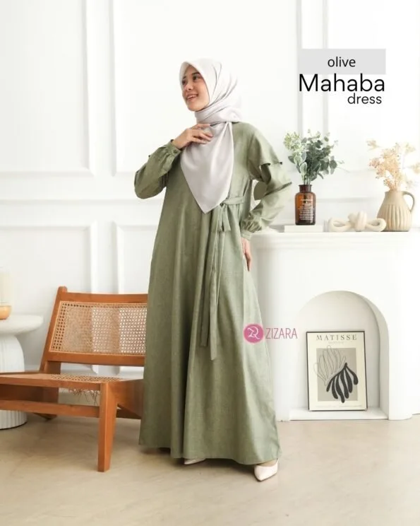 Zizara - Dress Mahaba Olive