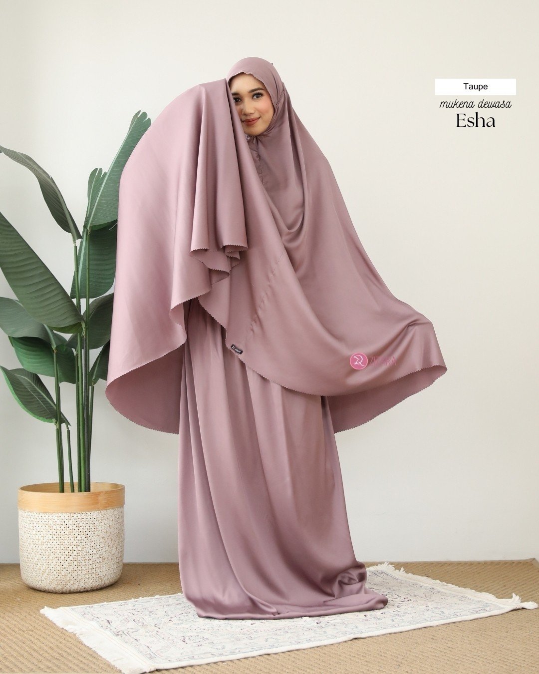 Zizara - Mukena Esha Taupe thumb 2