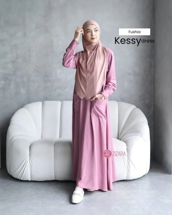 Zizara - Dress Kessy Fuschia