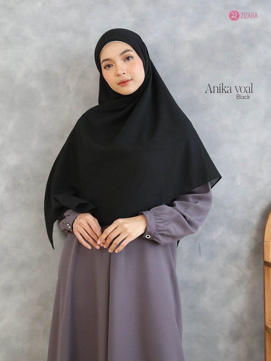 Zizara - Anika Voal Black thumb 2