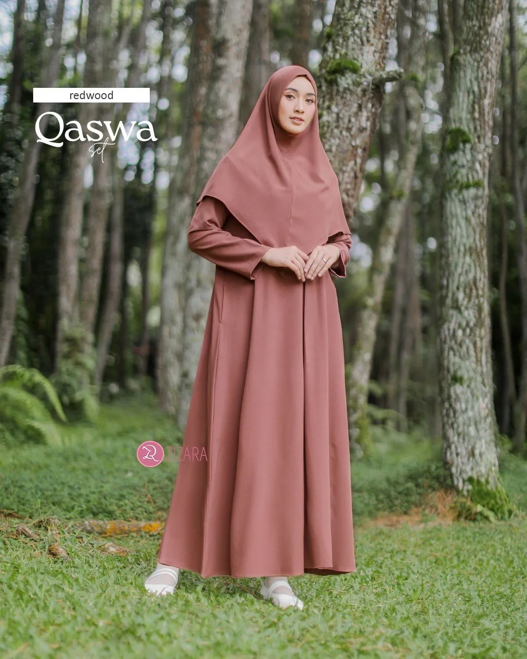 Zizara - Dress Qaswa Redwood thumb 2