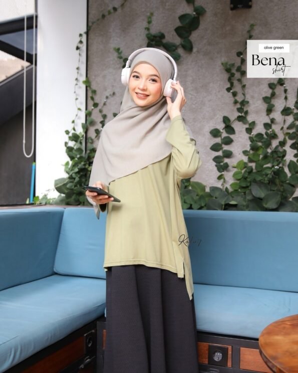 Zizara - Bena Shirt Olive Green