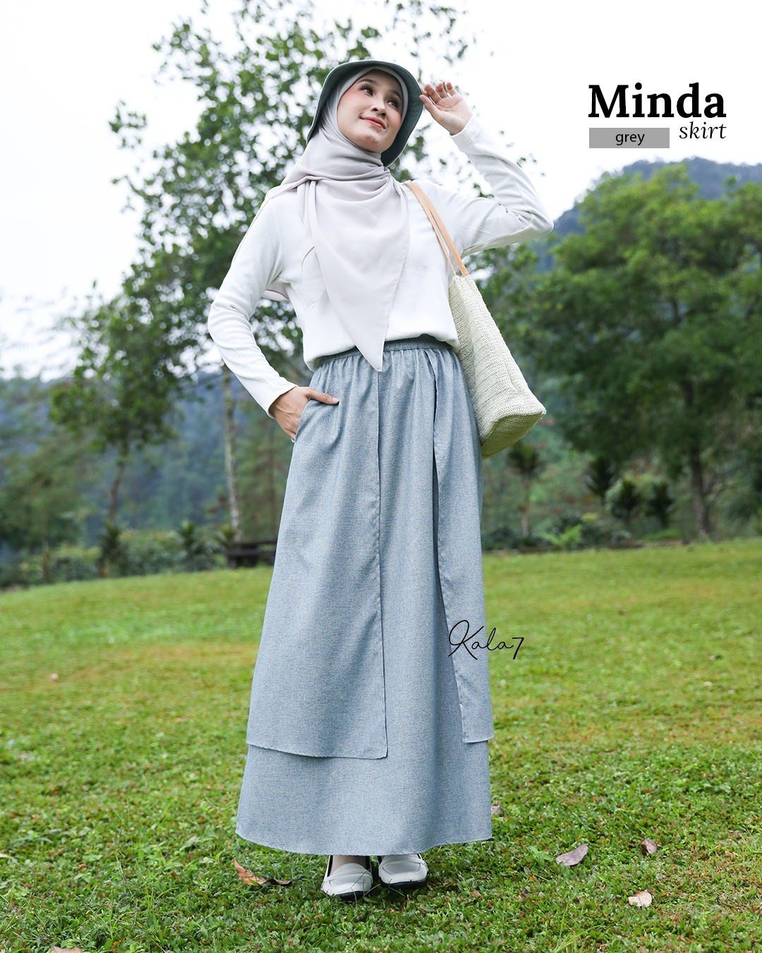 Zizara - Minda Skirt Grey thumb 2