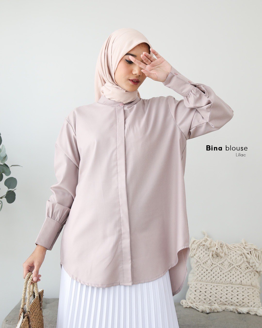 Zizara - Bina Blouse Lilac thumb 2