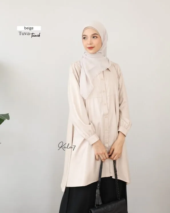 Zizara - Tunik Tuva Beige