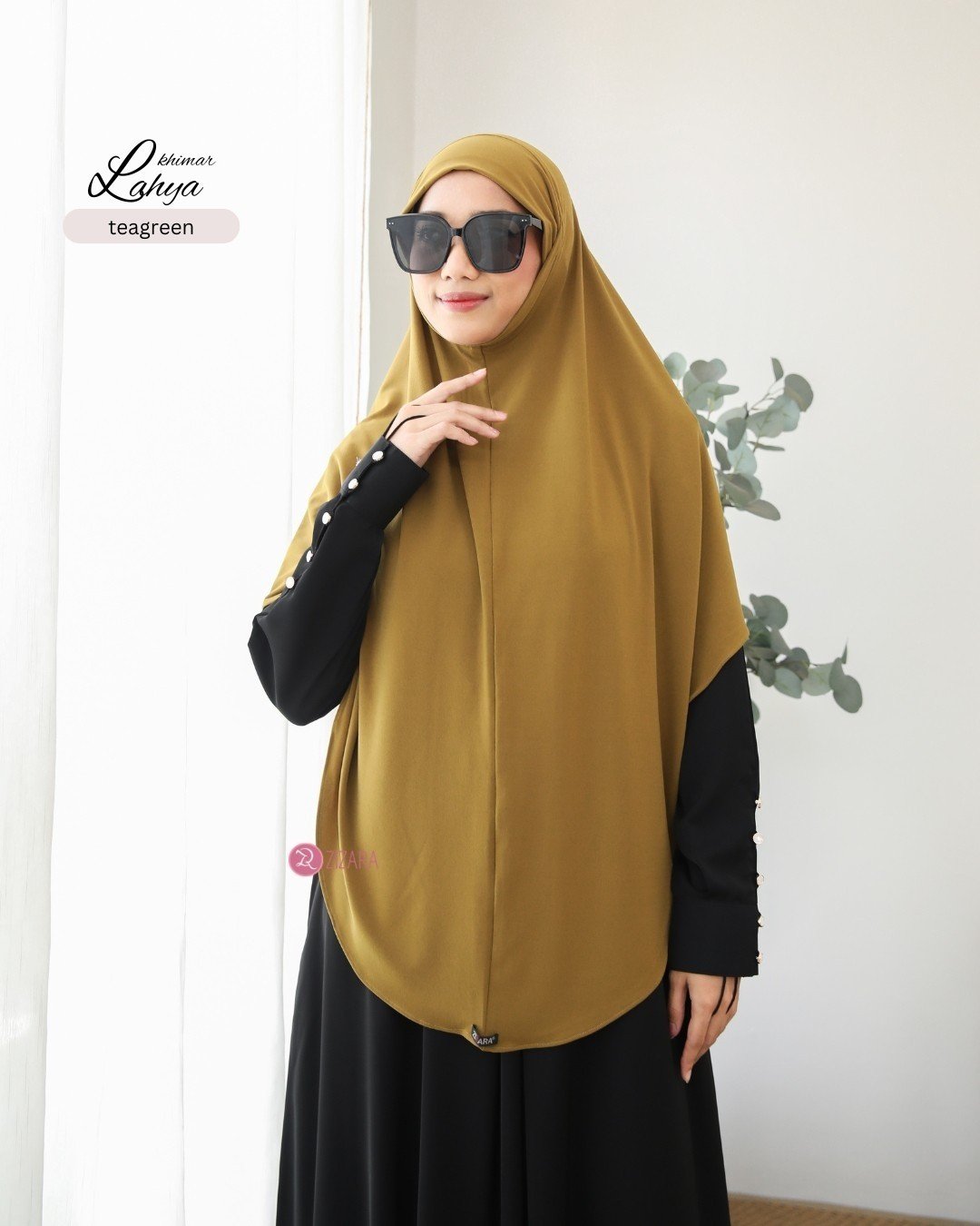 Zizara - Khimar Lahya Teagreen thumb 2