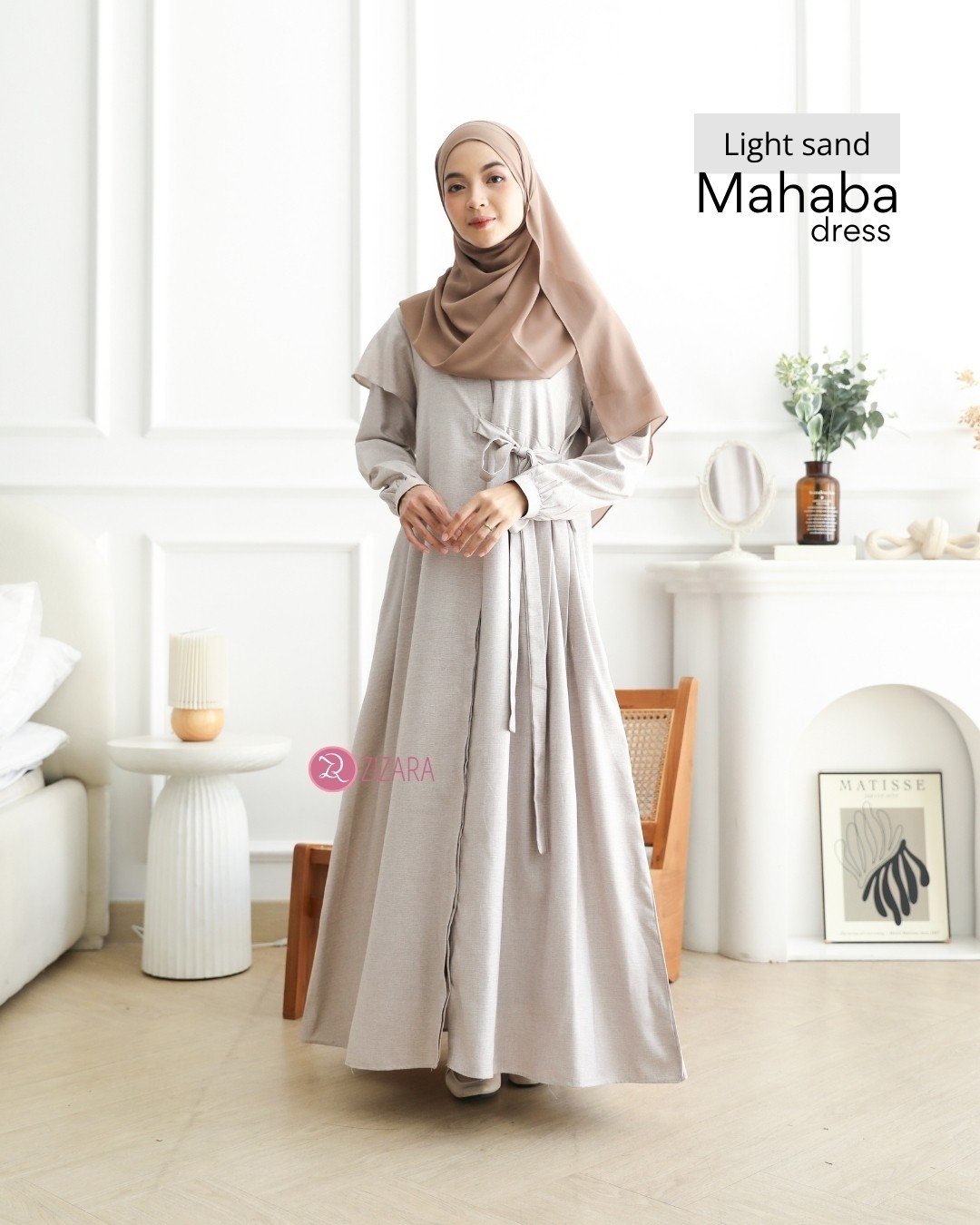 Zizara - Dress Mahaba Light Sand thumb 2