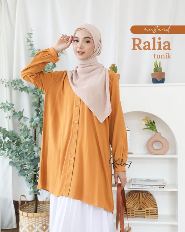 Zizara - Tunik Ralia Mustard