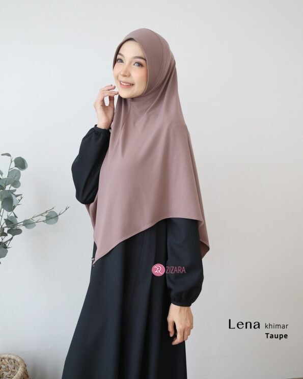 Zizara - Khimar Lenna Taupe