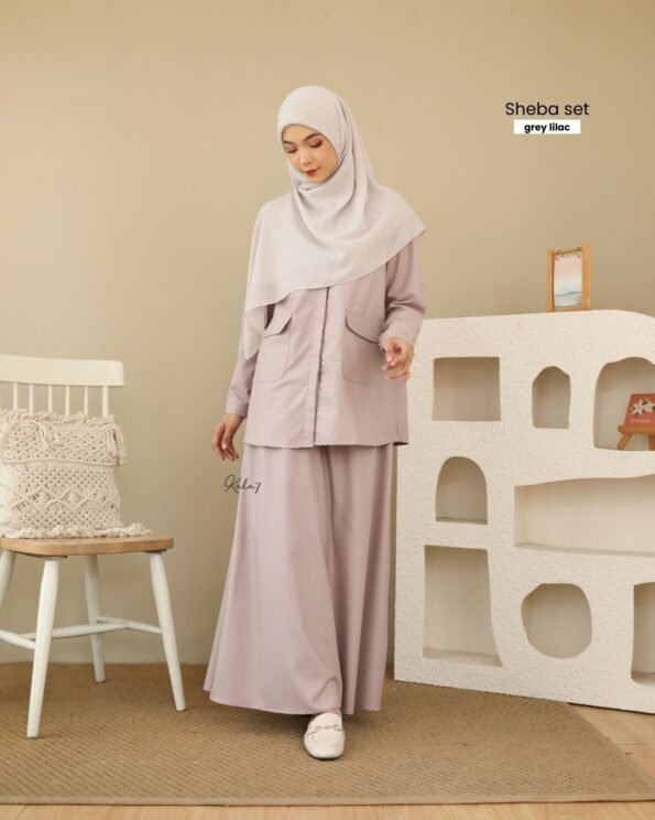 Zizara - Sheba Set Grey Lilac