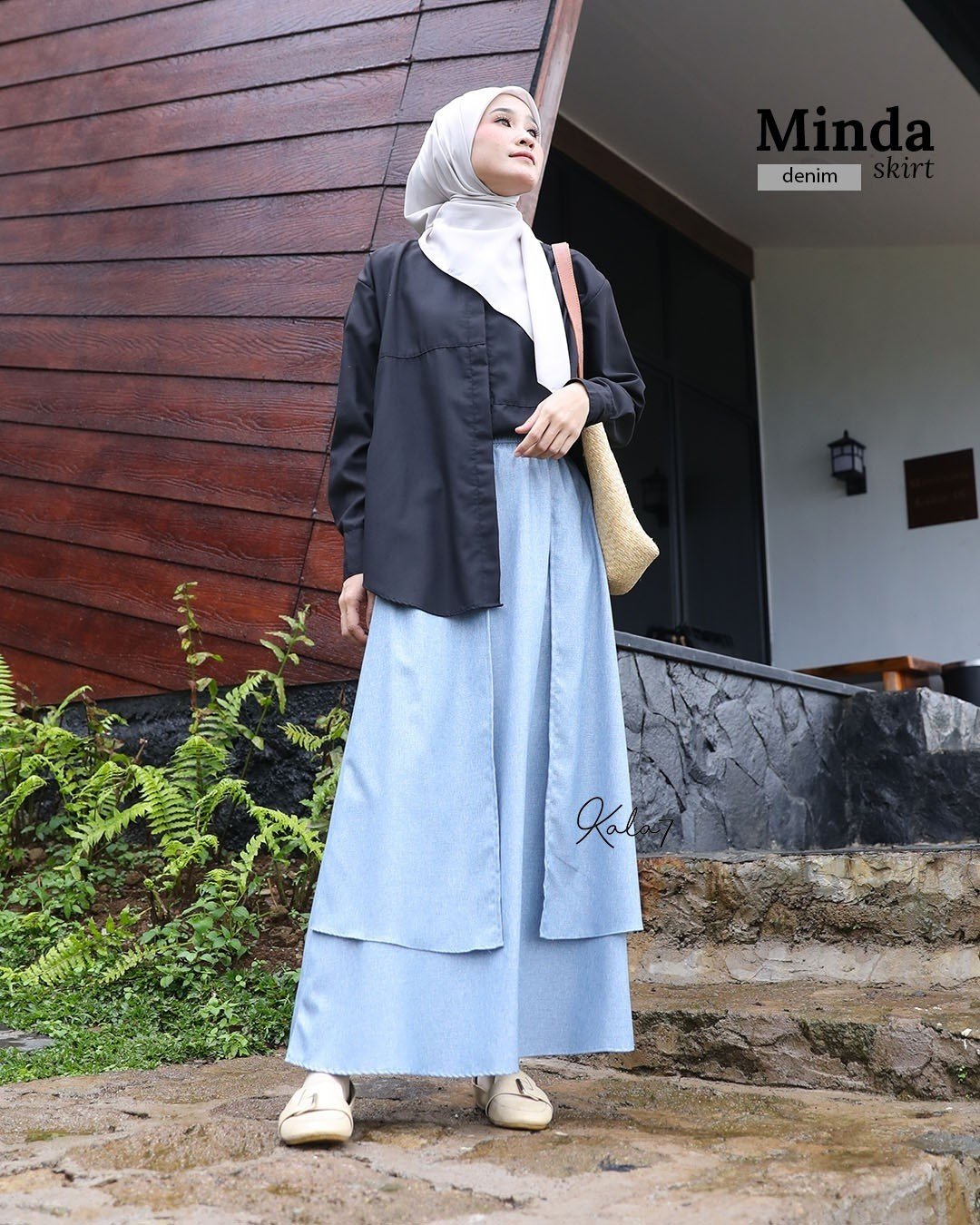 Zizara - Minda Skirt Denim thumb 2