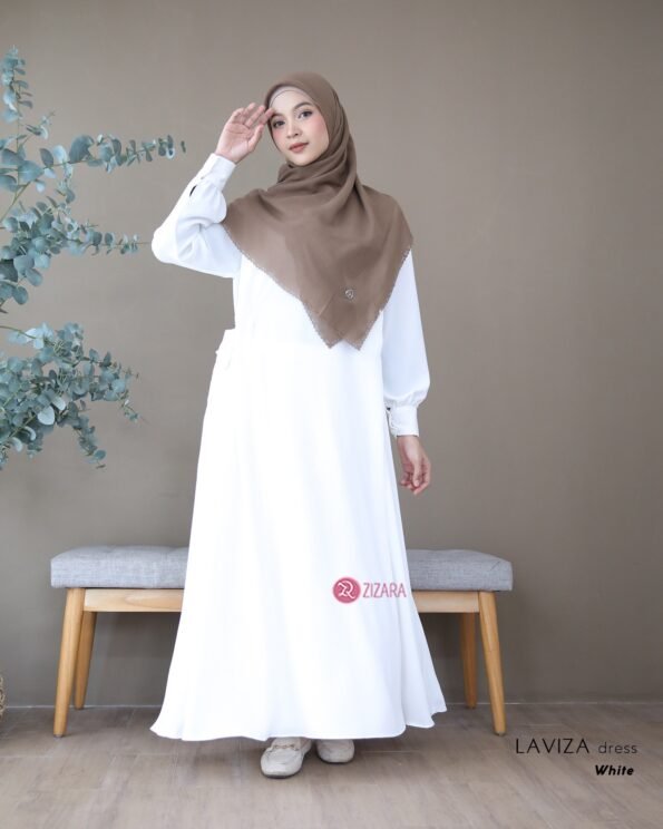 Zizara - Dress Laviza Broken White