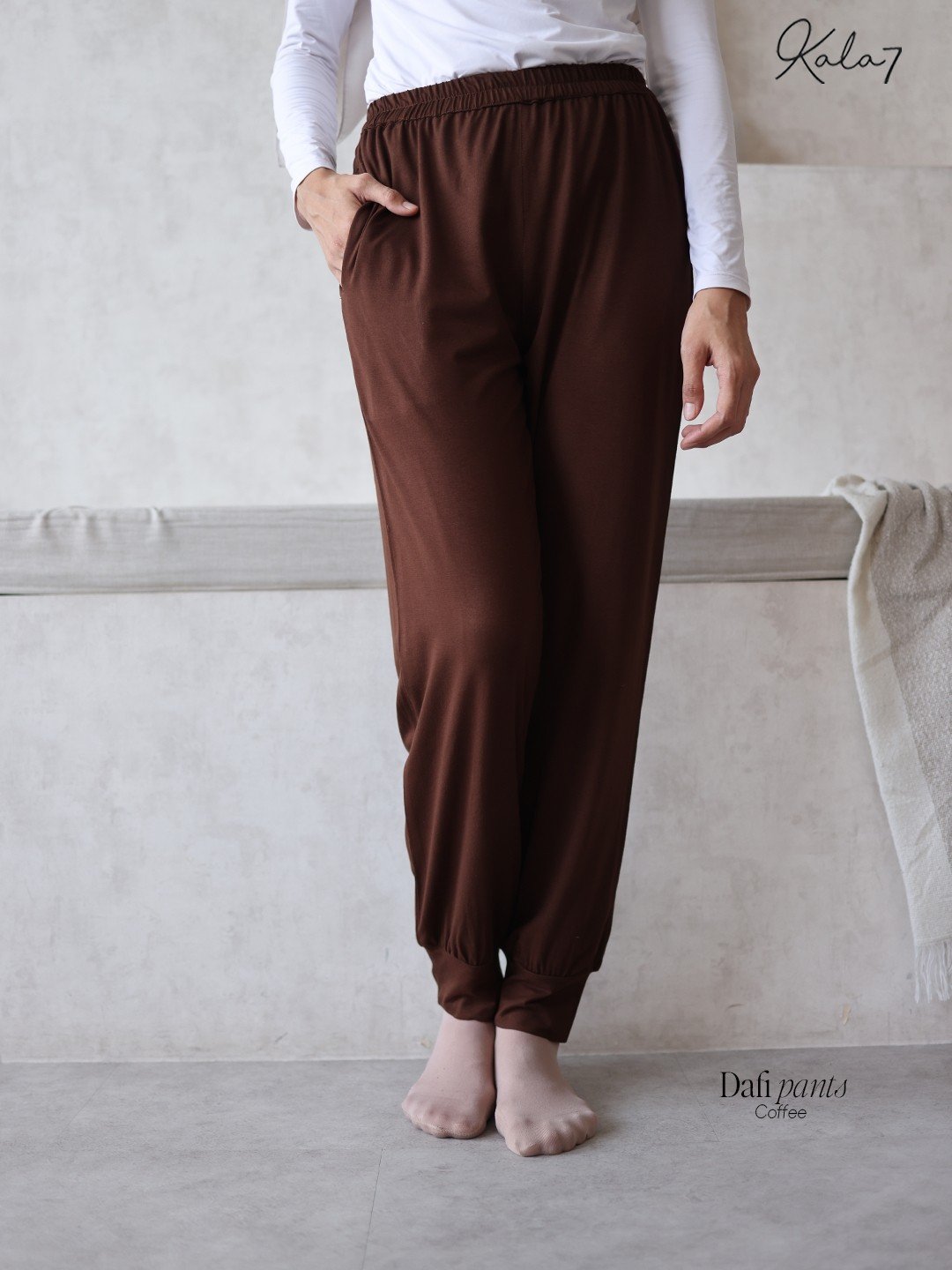 Zizara - Dafi Pants Coffee thumb 2