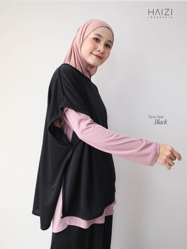 Zizara - Tara Vest Sporty Black