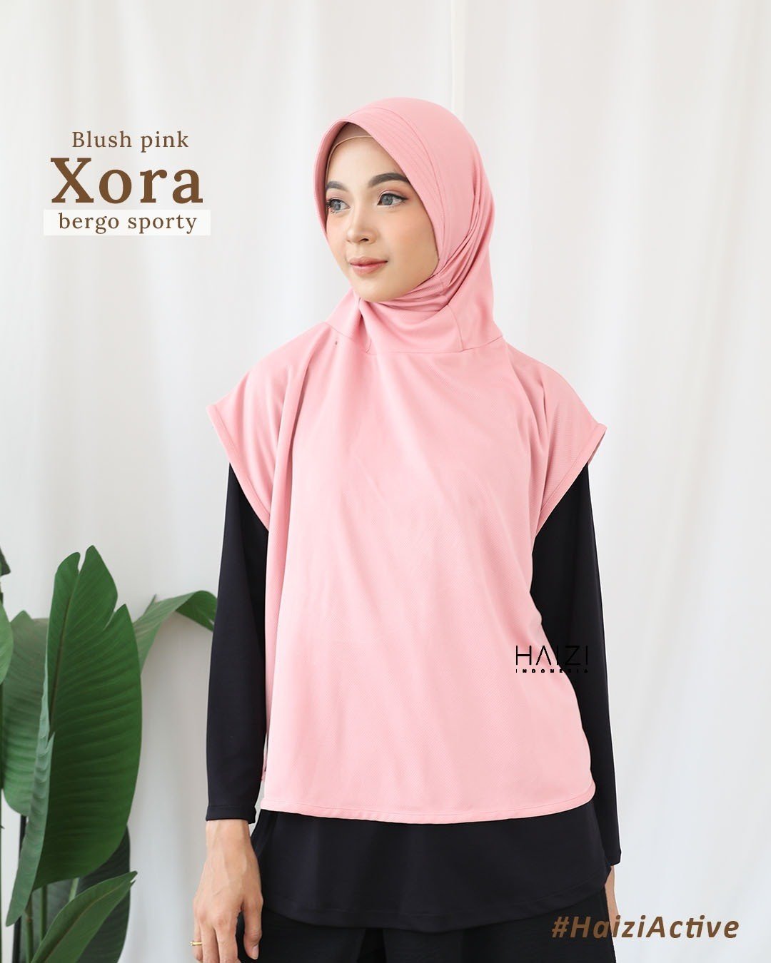 Zizara - Bergo Xora Blush Pink thumb 3