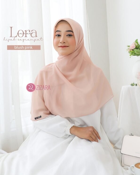 Zizara - Lora Curve Blush Pink