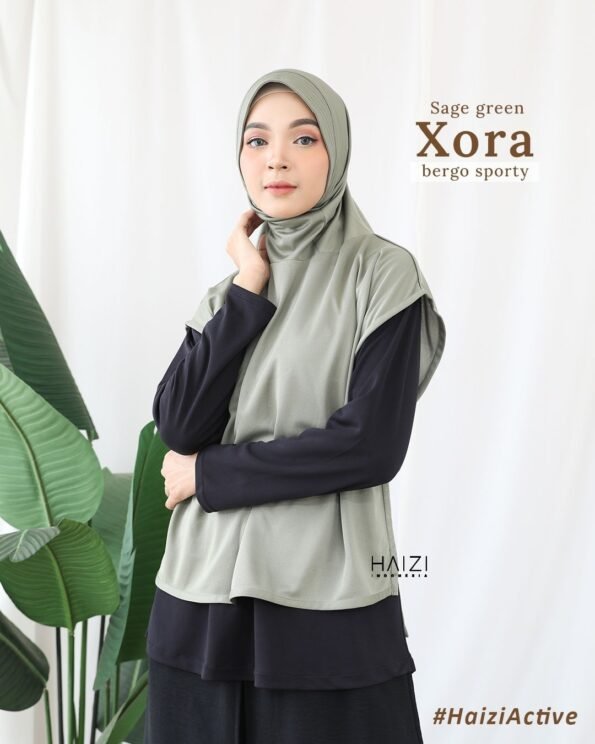 Zizara - Bergo Xora Sage Green