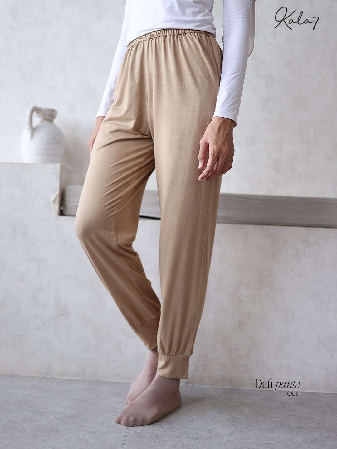Zizara - Dafi Pants Oat thumb 2