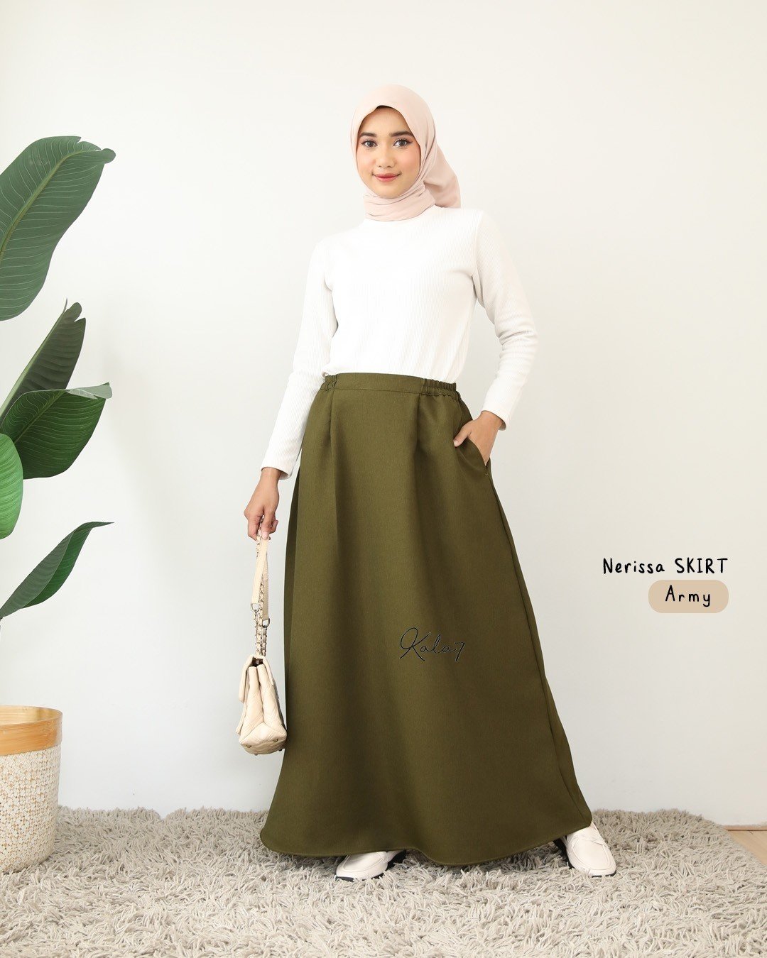 Zizara - Nerissa Skirt C Army thumb 2
