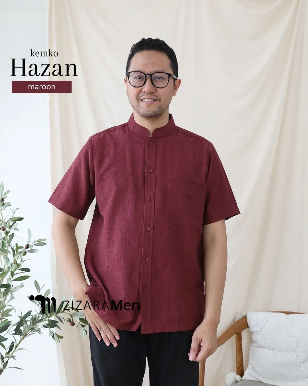Zizara - Kemko Hazan Maroon thumb 2