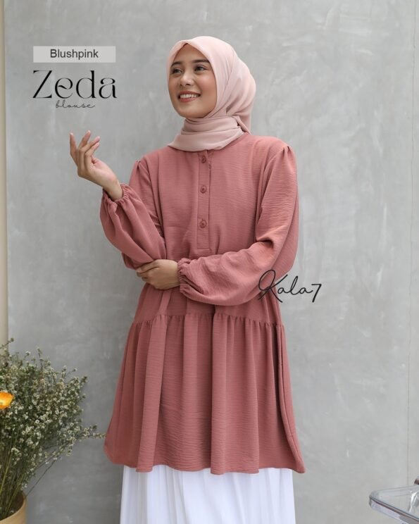 Zizara - Blouse Zeda Blush Pink thumb 2