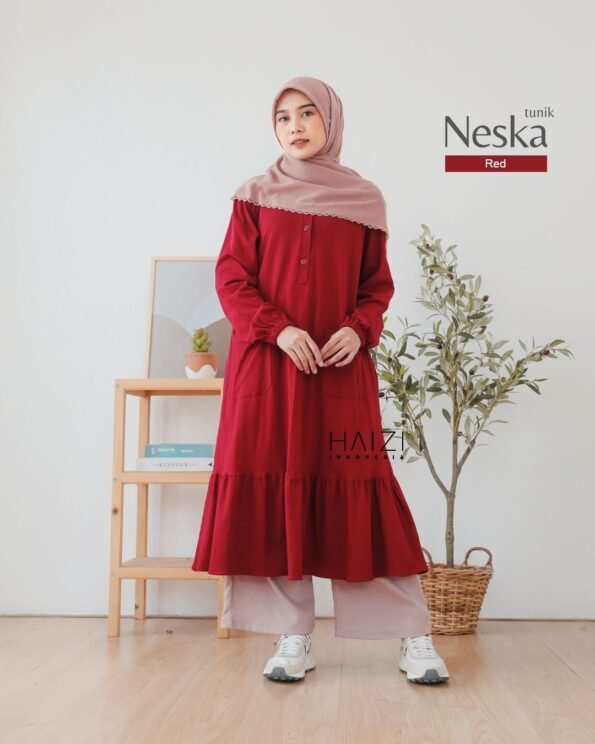 Zizara - Haizi Tunik Neska Red