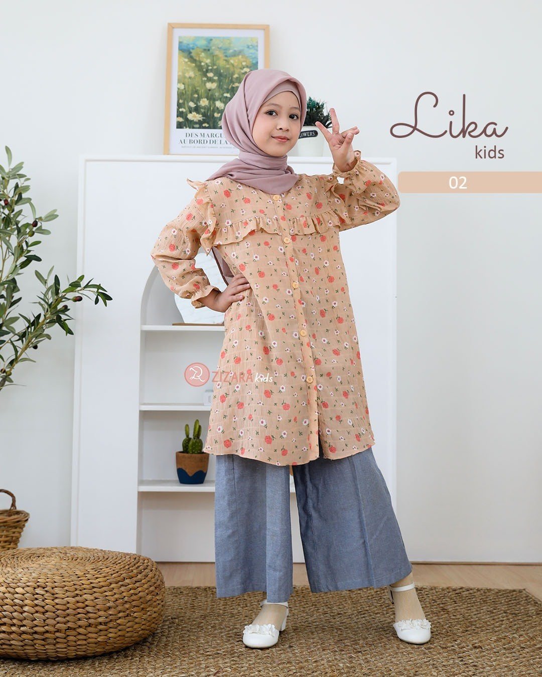 Zizara - Tunik Lika Kids A02 thumb 2