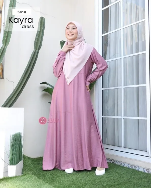 Zizara - Dress Kayra Fuschia