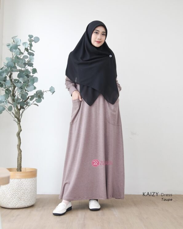 Zizara - Dress Kaizy Taupe