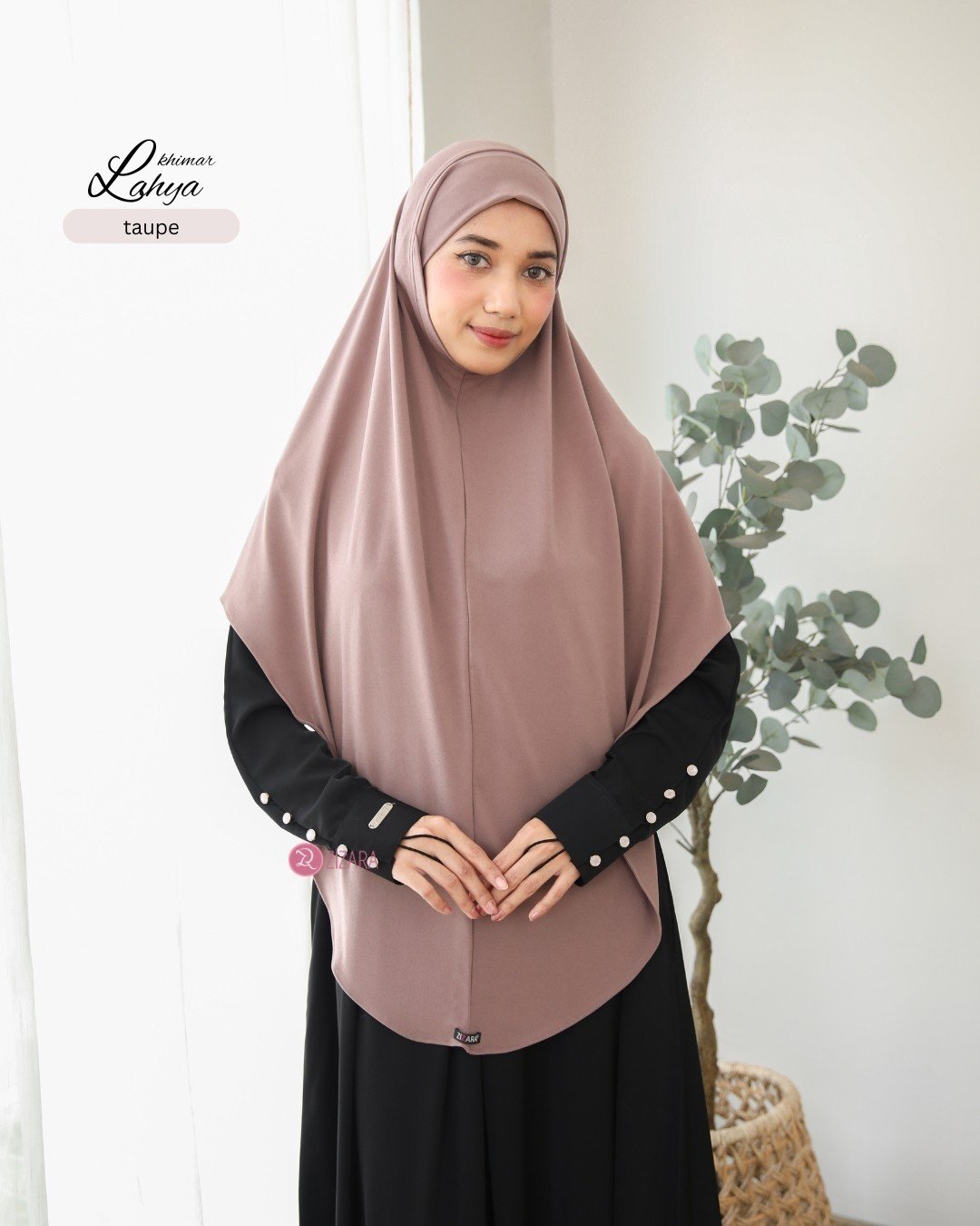Zizara - Khimar Lahya Taupe thumb 2