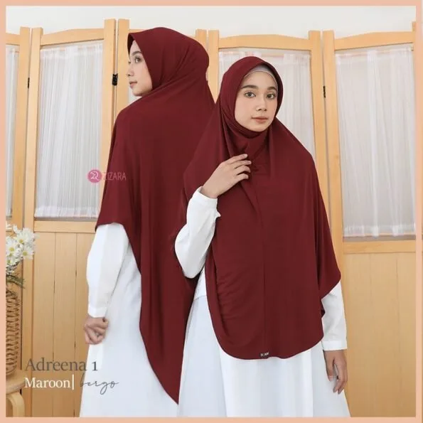 Zizara - Bergo Adreena Maroon