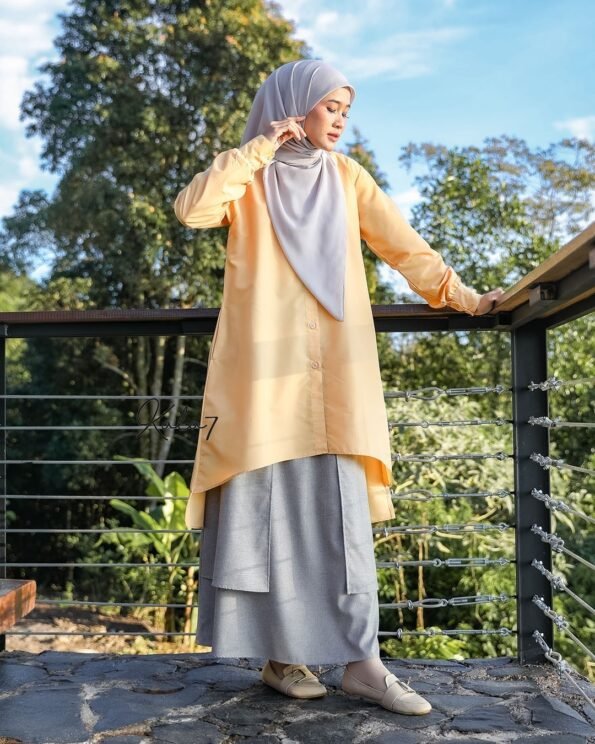 Zizara - Tunik Jazia Yellow