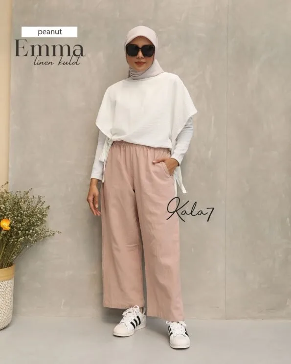 Zizara - Kulot Linen Emma Peanut