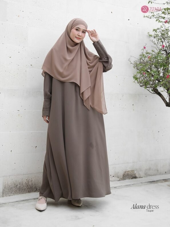 Zizara - Dress Alana Taupe