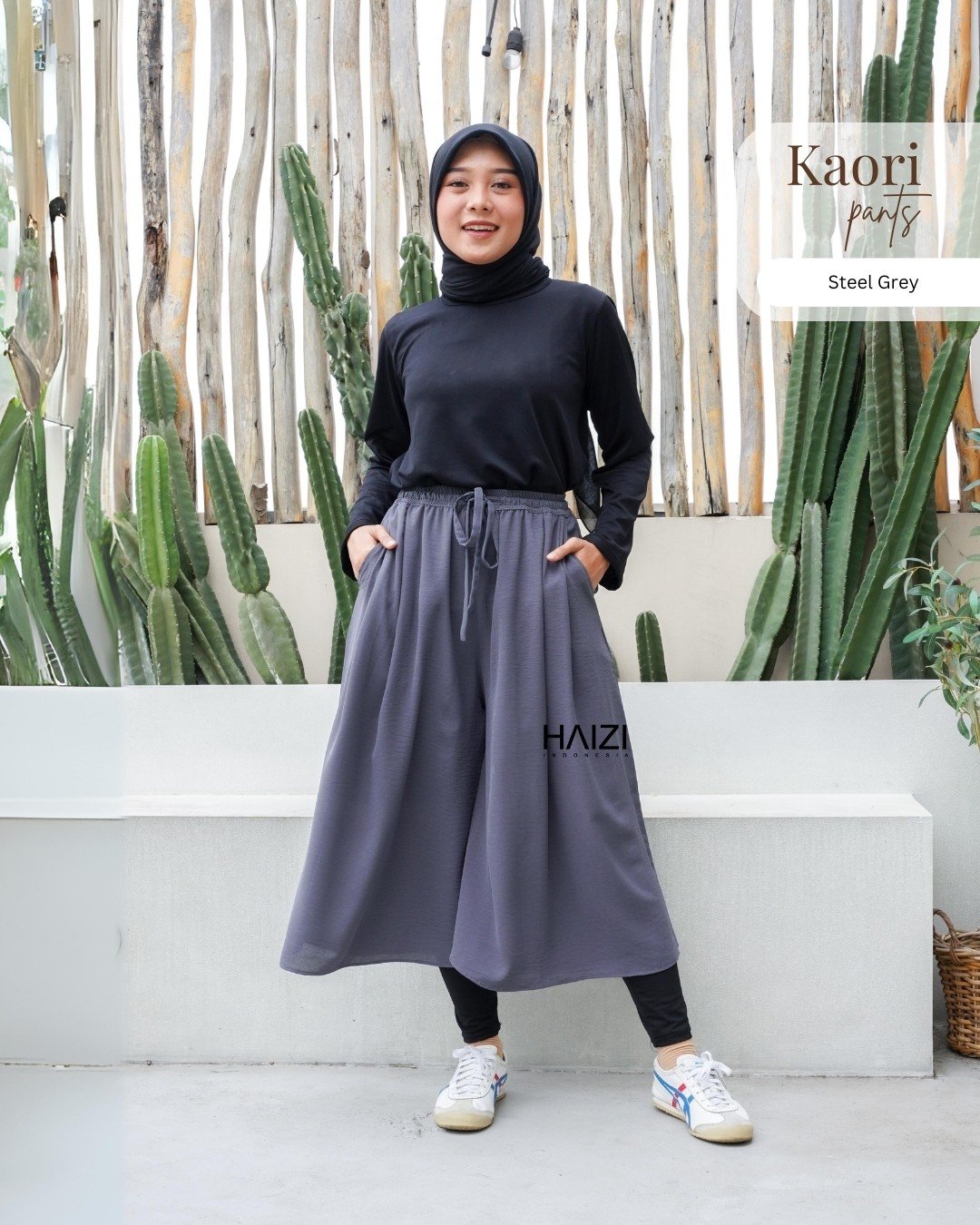 Zizara - Kaori Pants Steel Grey thumb 2