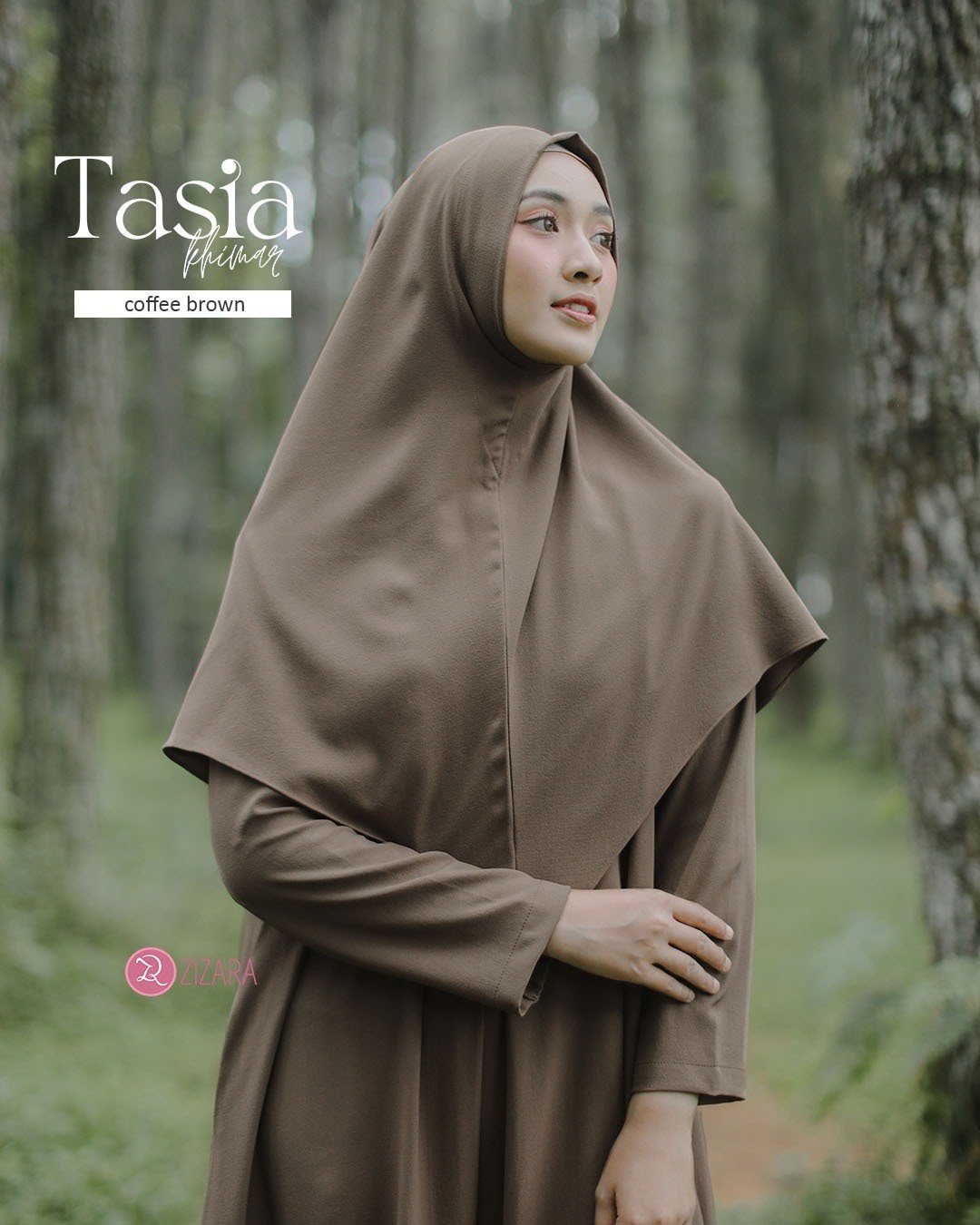 Zizara - Bergo Tasia Coffee Brown thumb 2