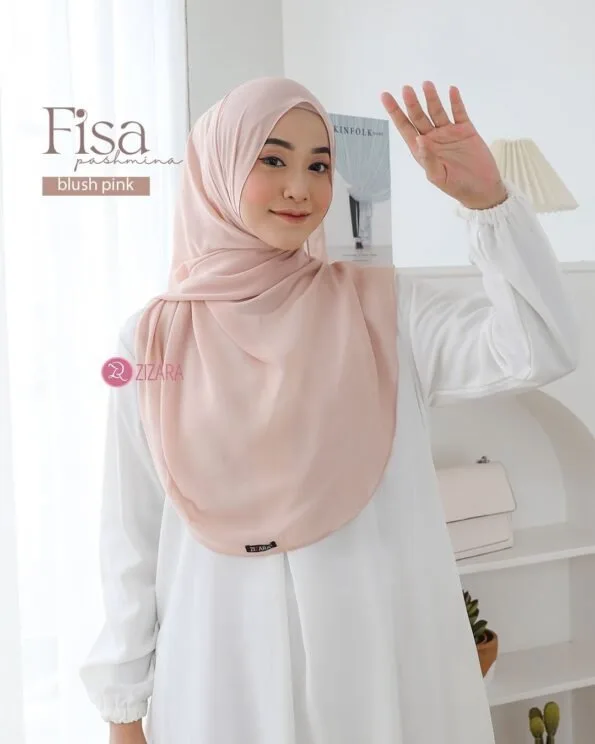Zizara - Fisa Shawl Blush Pink