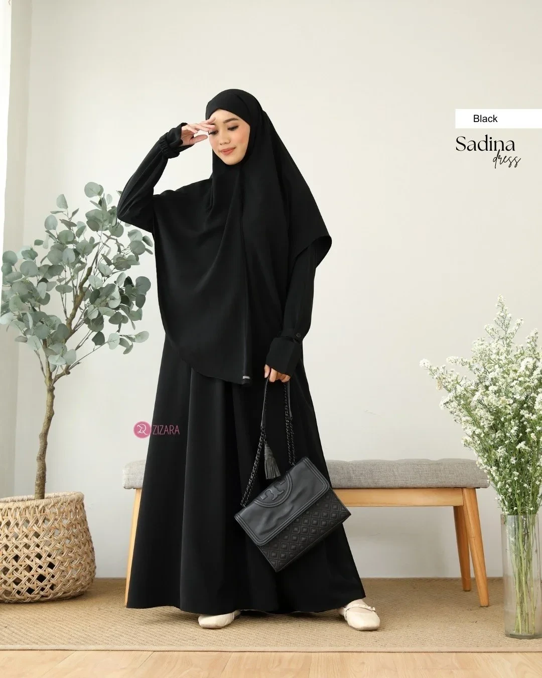 Zizara - Dress Sadina Black thumb 2